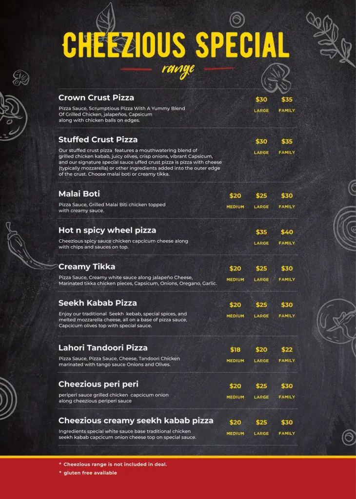 03. Cheezious Special Range