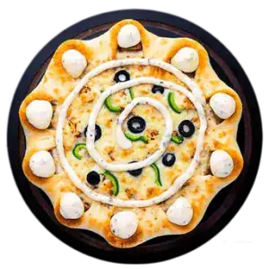 Crown Crust Pizza at Cheezious Fawkner